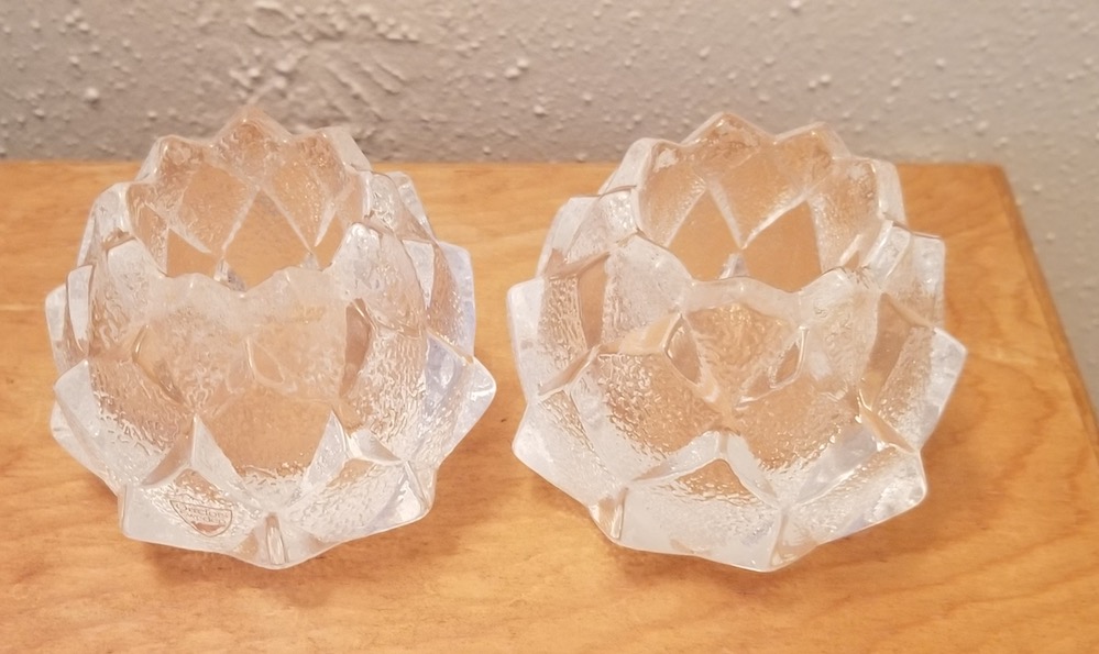2 Artichoke votives